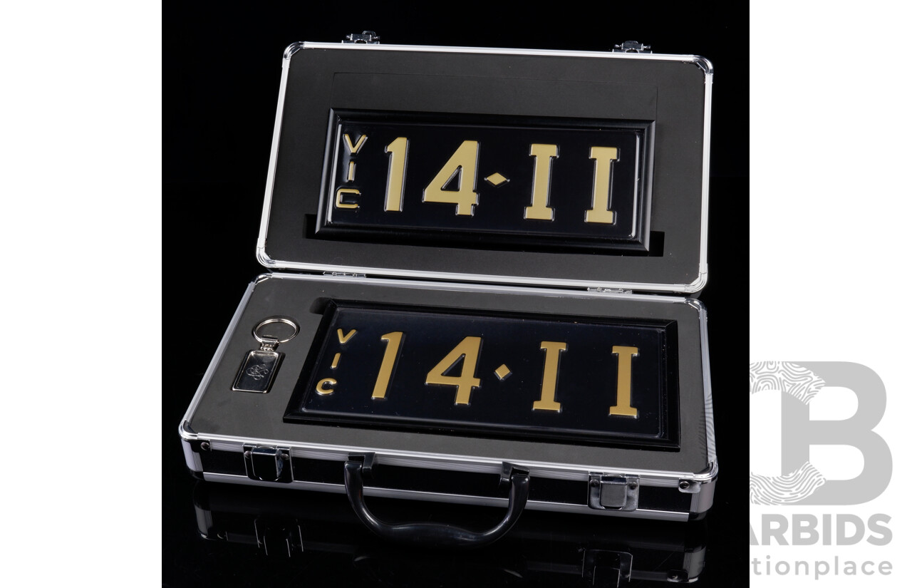 Victorian VIC Signature Plate - Number Plate 14.II