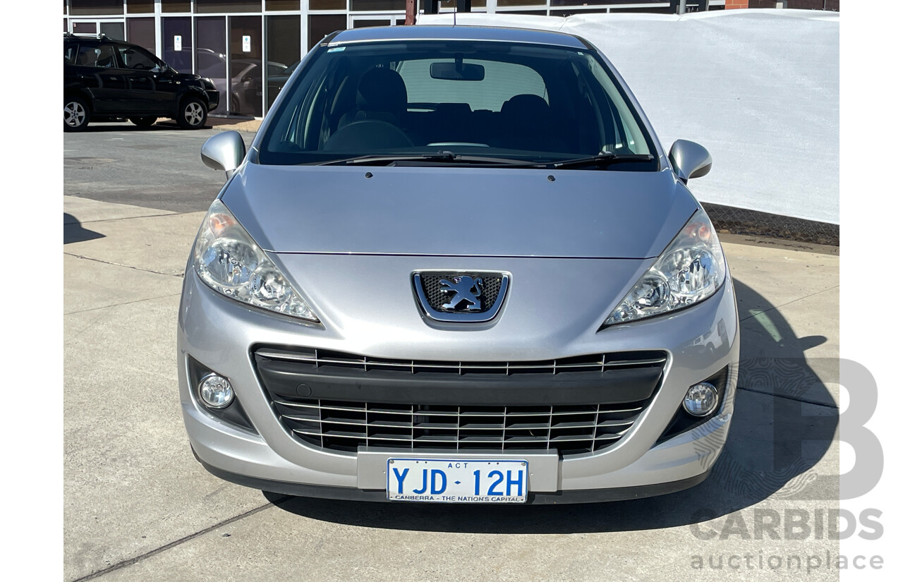 9/2012 Peugeot 207 Sportium S.E.  5d Hatchback Silver 1.6L
