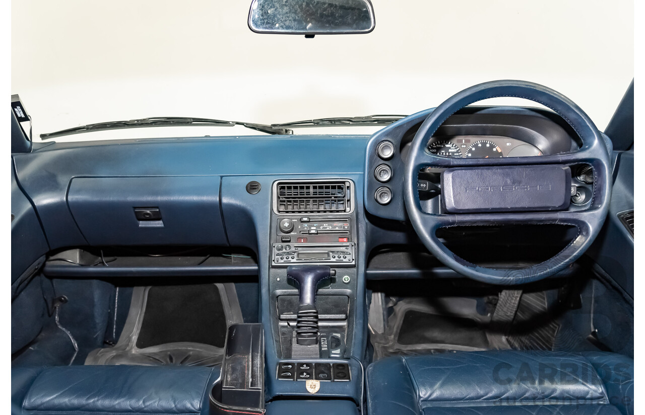 1/1985 Porsche 928 S  2d Coupe Black 4.7L V8