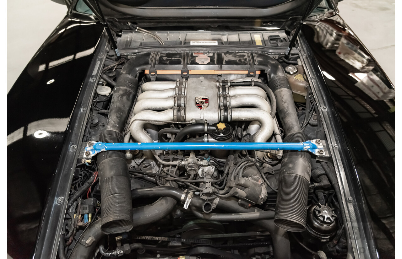 1/1985 Porsche 928 S  2d Coupe Black 4.7L V8