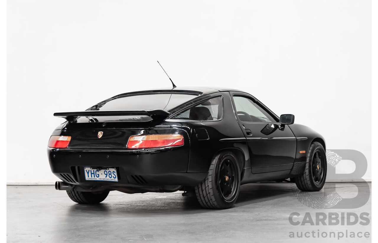1/1985 Porsche 928 S  2d Coupe Black 4.7L V8