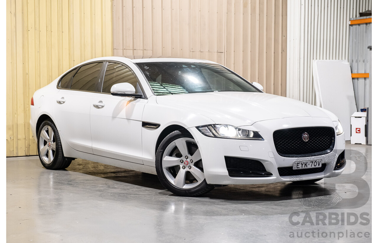 3/2016 Jaguar XF X260 Sedan - White - 2016
