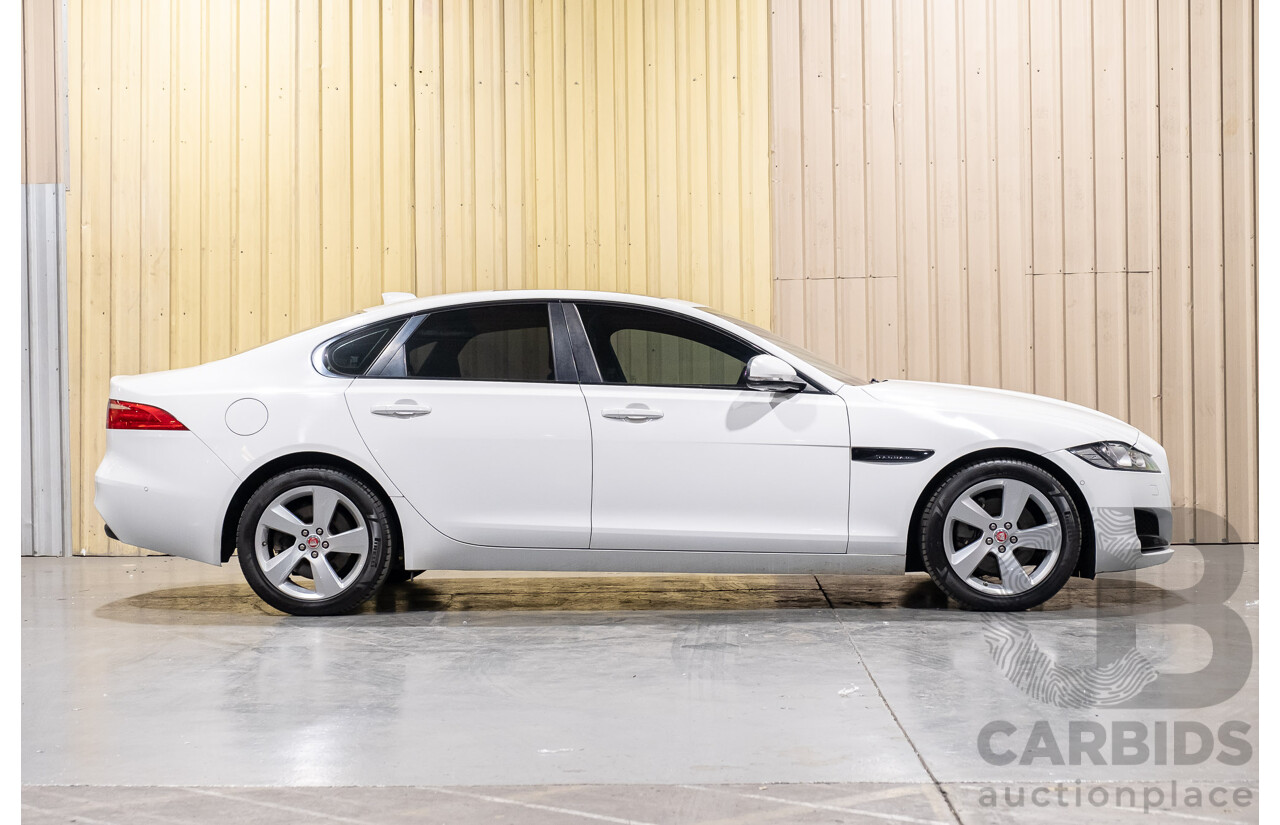 3/2016 Jaguar XF X260 Sedan - White - 2016