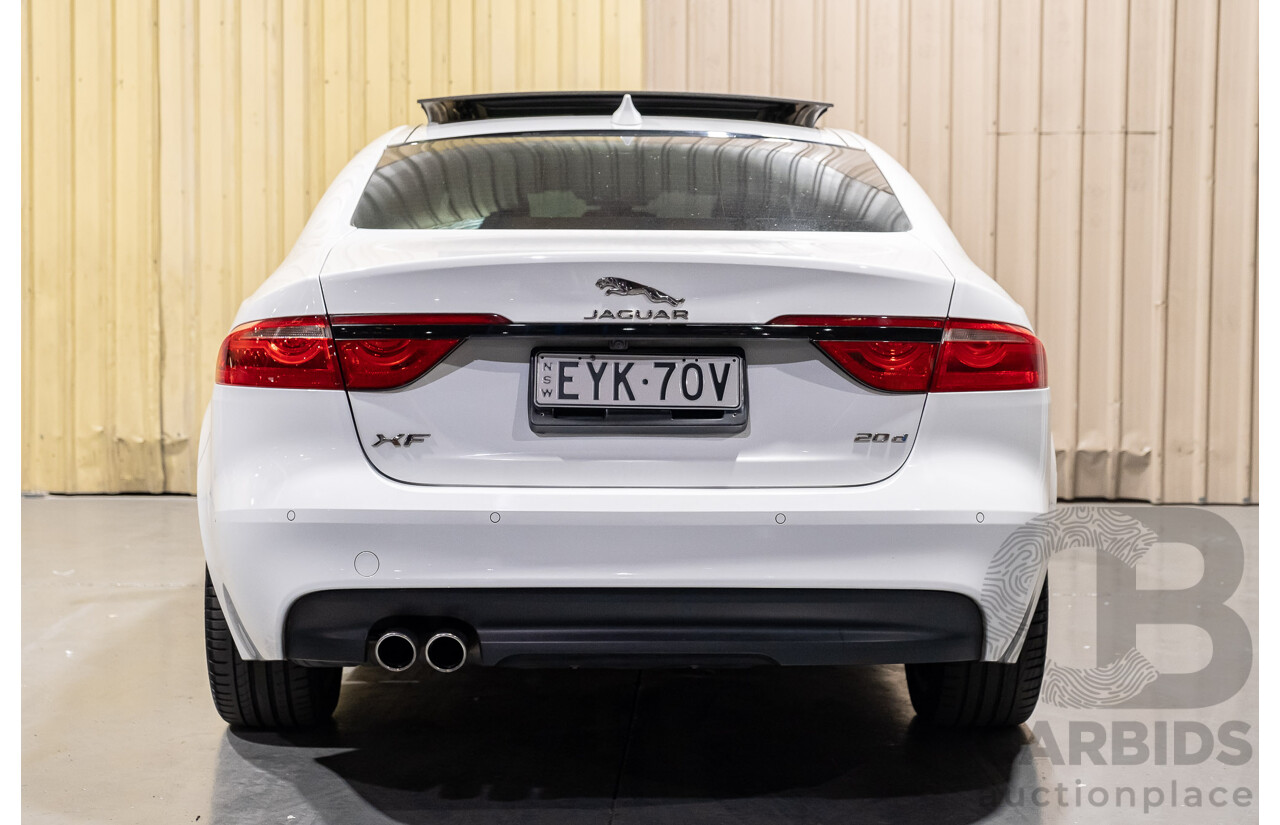 3/2016 Jaguar XF X260 Sedan - White - 2016