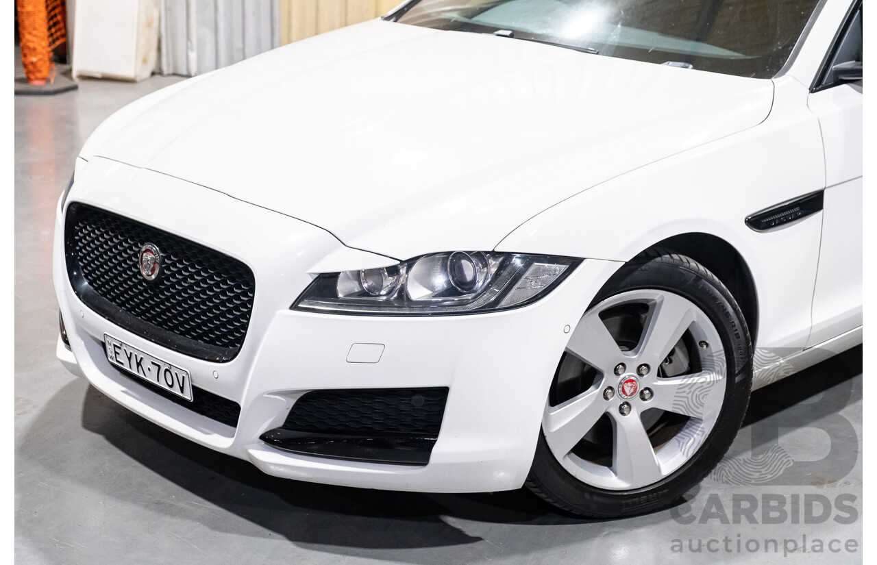3/2016 Jaguar XF X260 Sedan - White - 2016
