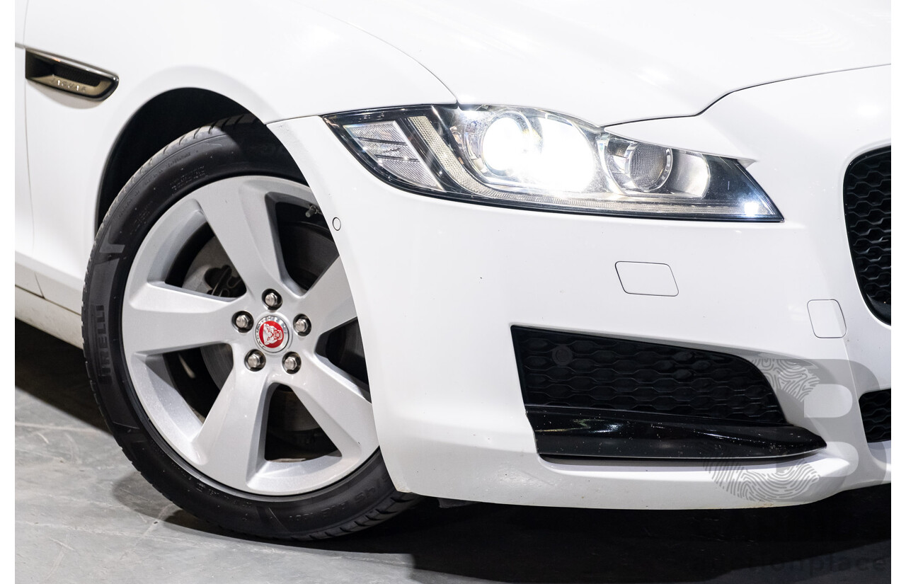 3/2016 Jaguar XF X260 Sedan - White - 2016