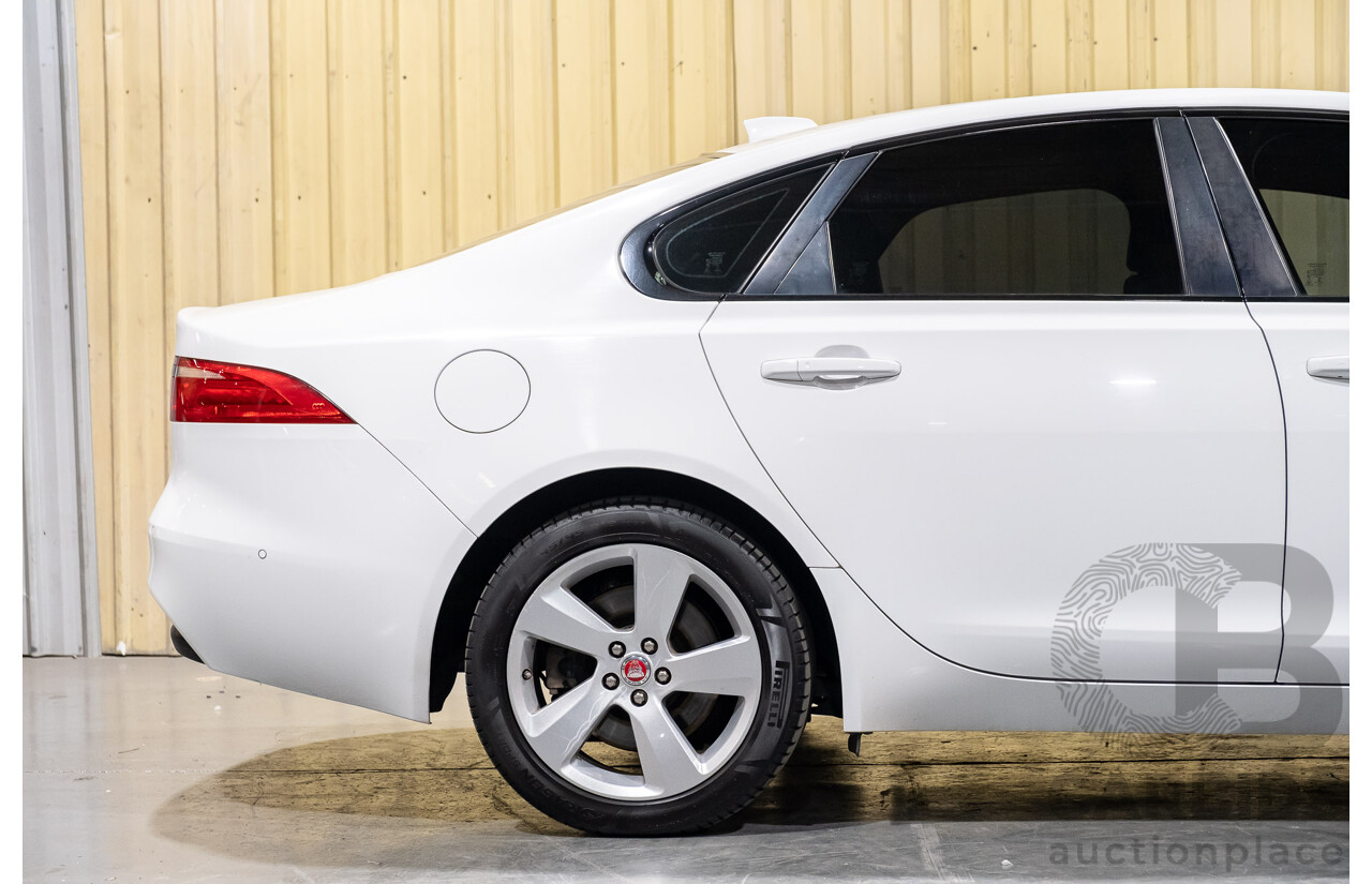 3/2016 Jaguar XF X260 Sedan - White - 2016