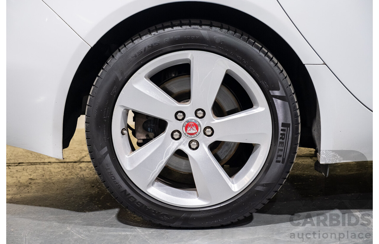 3/2016 Jaguar XF X260 Sedan - White - 2016