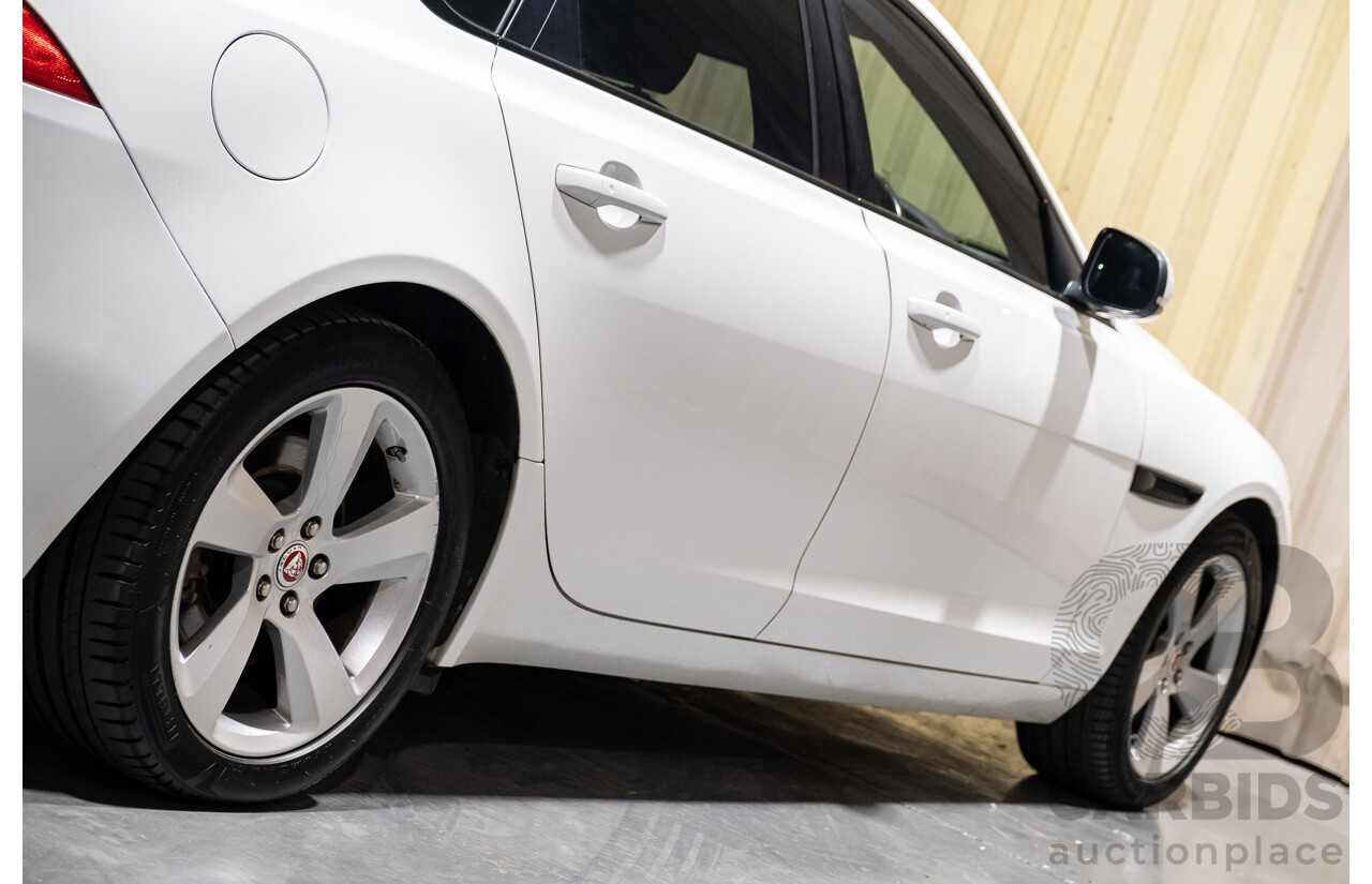 3/2016 Jaguar XF X260 Sedan - White - 2016