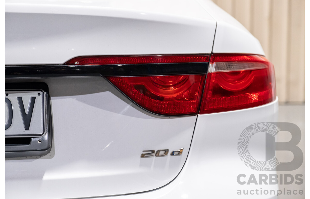 3/2016 Jaguar XF X260 Sedan - White - 2016