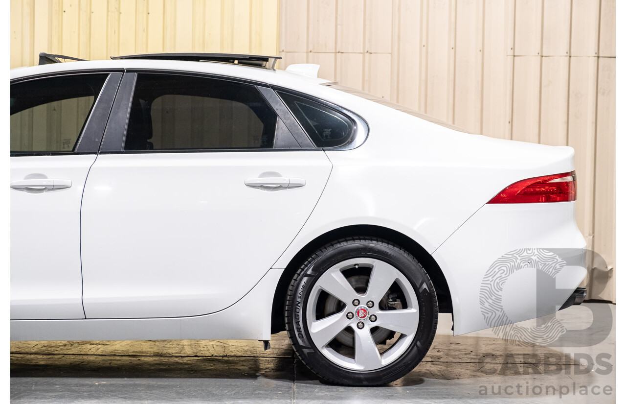 3/2016 Jaguar XF X260 Sedan - White - 2016