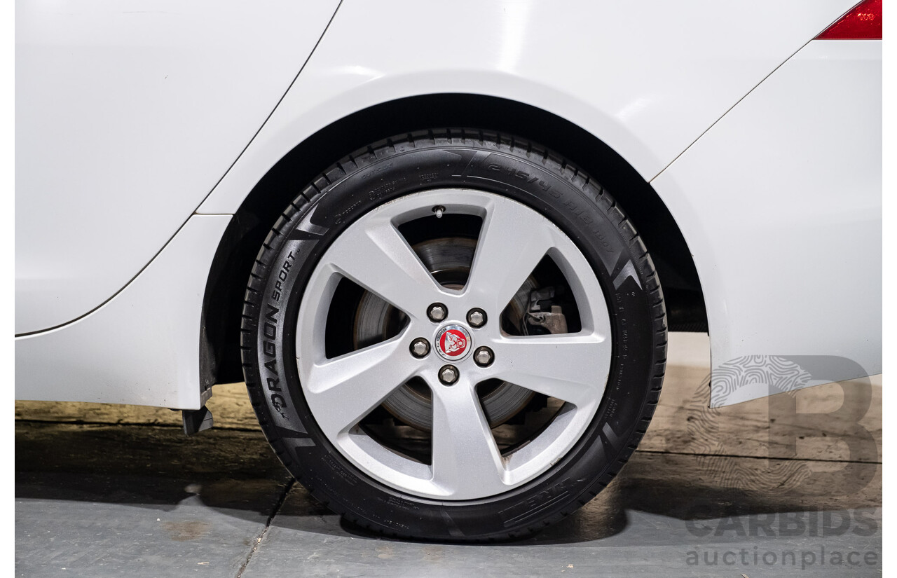 3/2016 Jaguar XF X260 Sedan - White - 2016