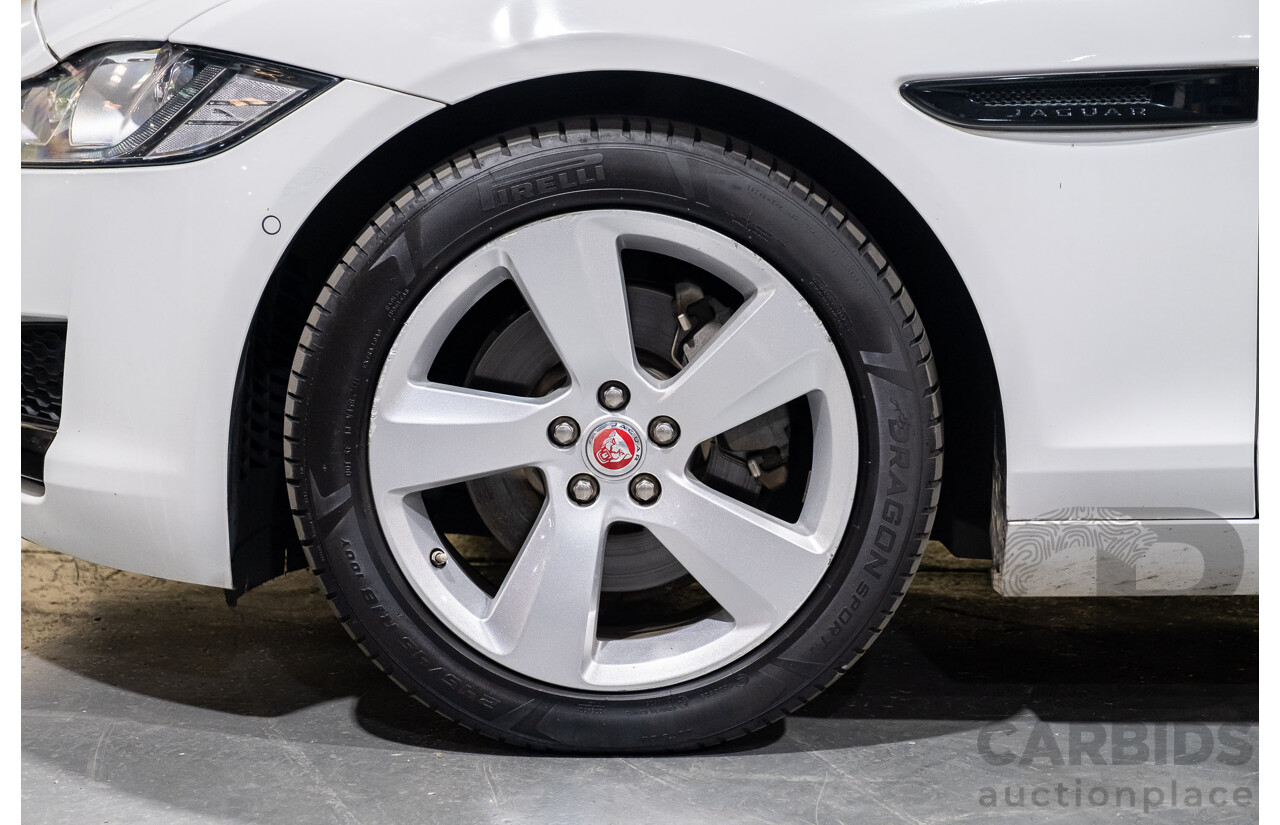3/2016 Jaguar XF X260 Sedan - White - 2016