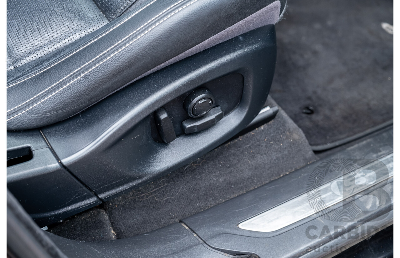 3/2017 Jaguar F-Pace 30d S (AWD) X761 4d Wagon Ultimate Black Turbo Diesel V6 3.0L