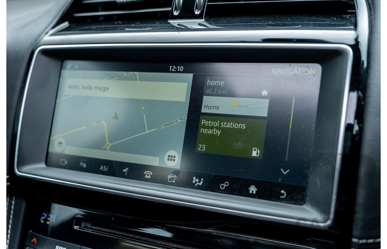 3/2017 Jaguar F-Pace 30d S (AWD) X761 4d Wagon Ultimate Black Turbo Diesel V6 3.0L