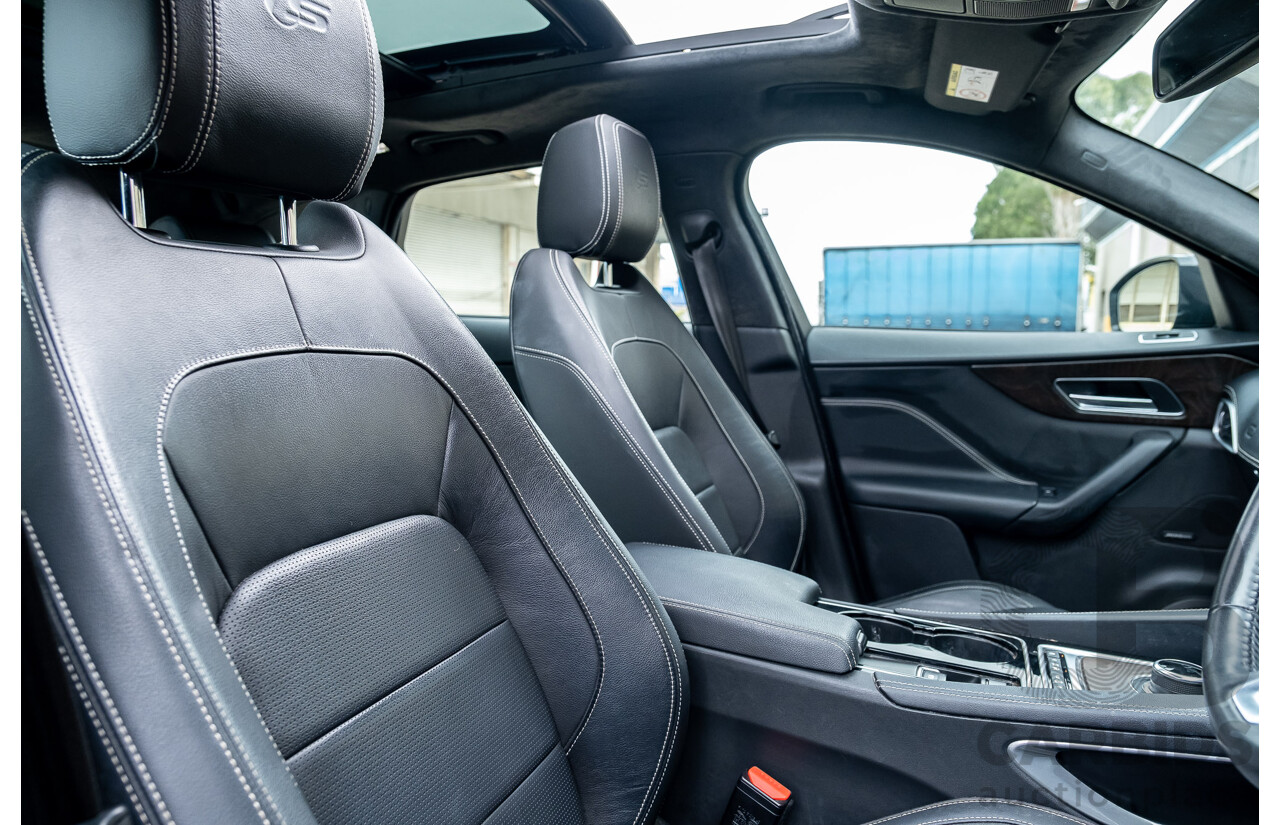 3/2017 Jaguar F-Pace 30d S (AWD) X761 4d Wagon Ultimate Black Turbo Diesel V6 3.0L