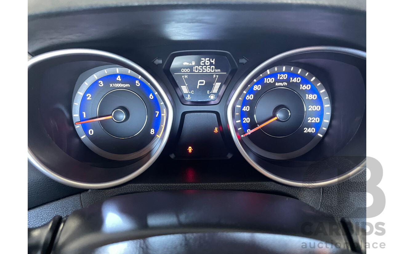 8/2013 Hyundai Elantra Active MD2 4d Sedan White 1.8L