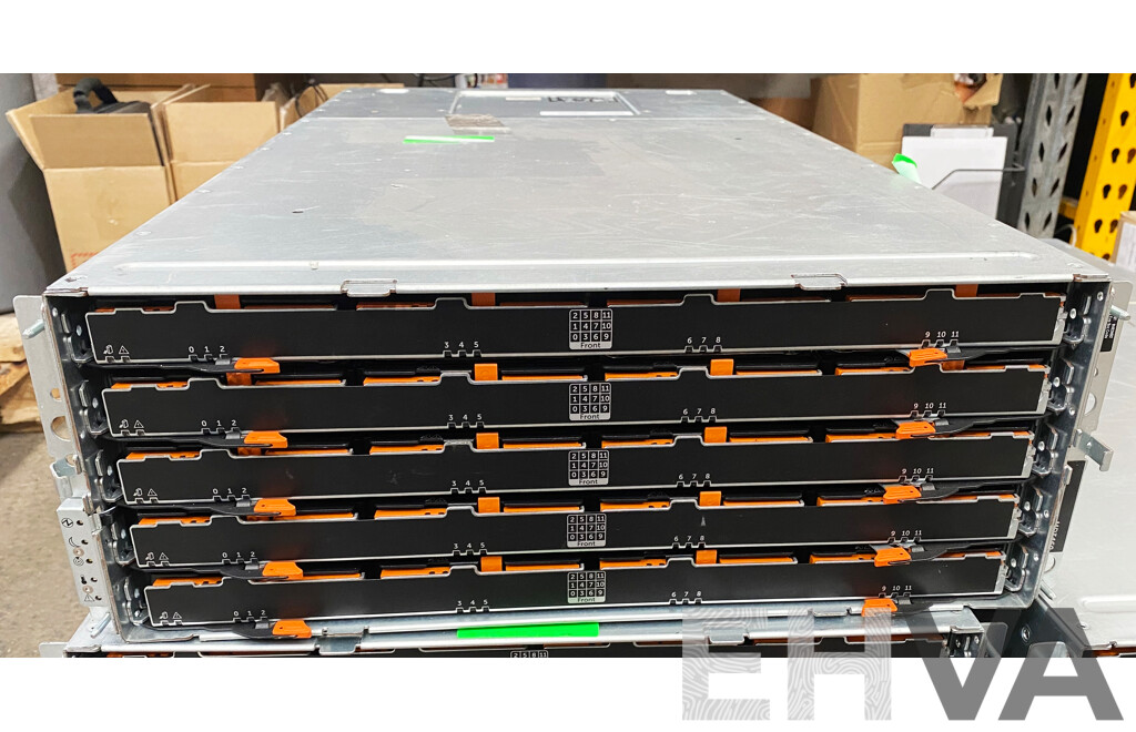 Dell (E08J) PowerVault MD3460 60-Bay SAS Storage Array W/ 294TB of Total Storage