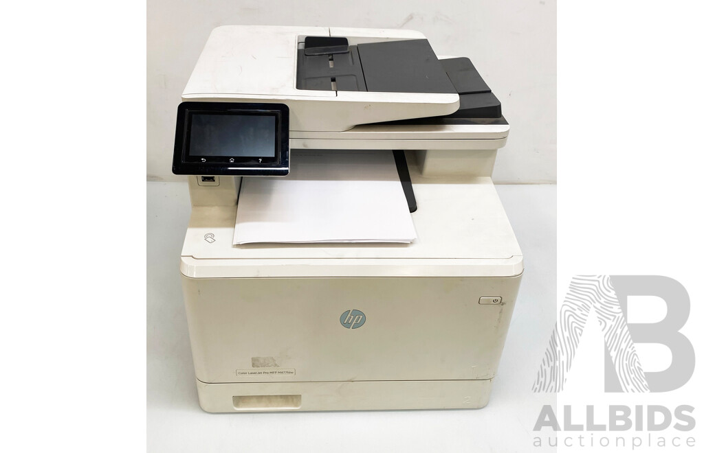 HP (MFP M477fdw) Color Laser Jet Pro Printer