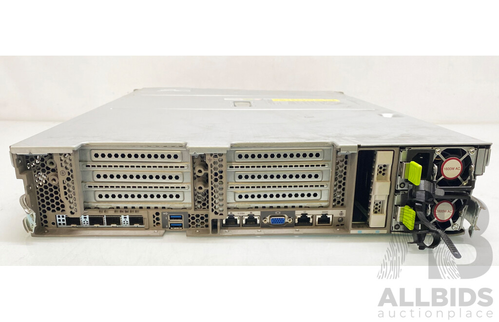 Cisco UCS C240 M5 Dual Intel Xeon GOLD (5120) 2.20GHz-3.20GHz 14-Core CPU 2RU Server W/ 384GB ECC DDR4 & 15TB Storage