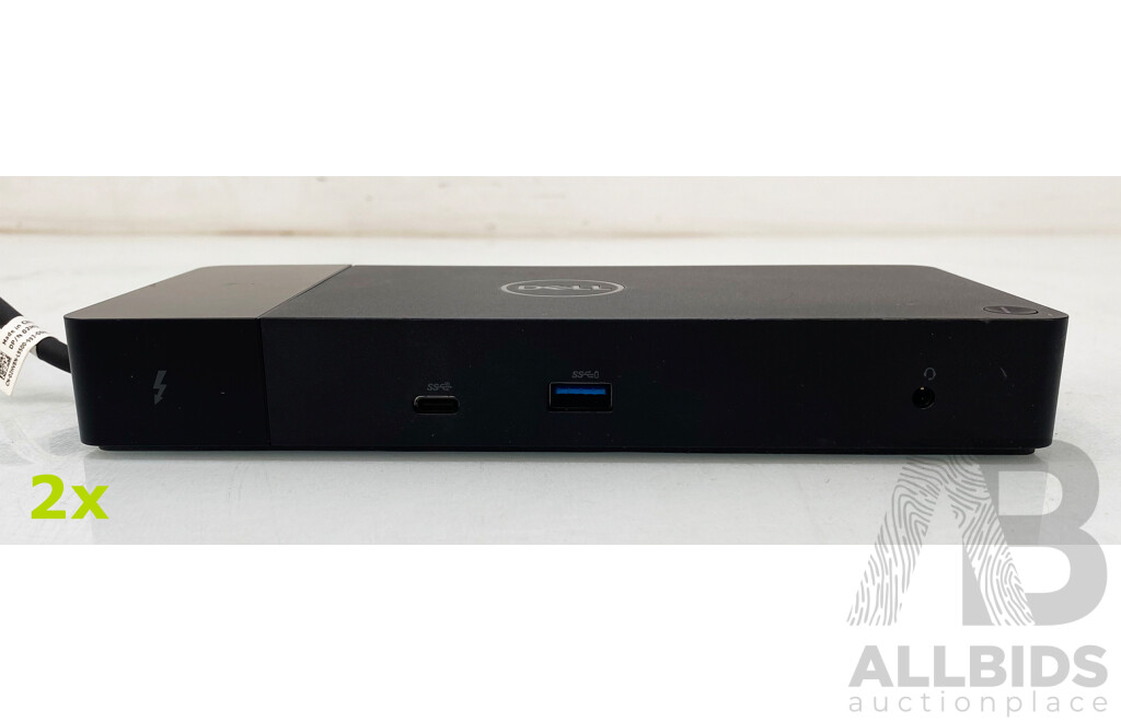 Dell (K20A001) Thunderbolt Docking Station - Lot of Two