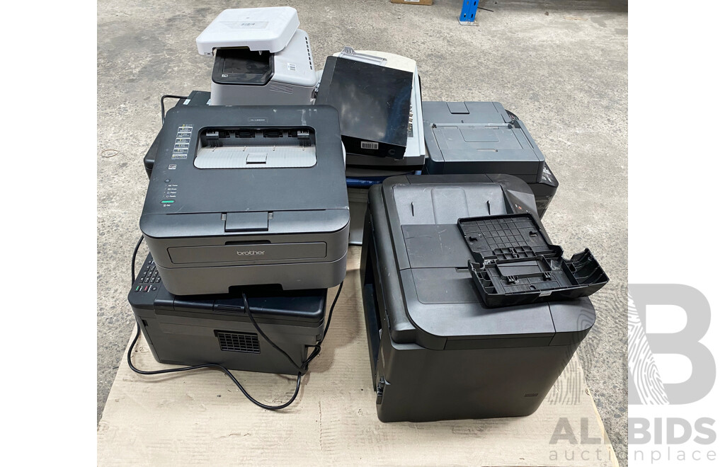 Pallet Lot of Assorted Printers