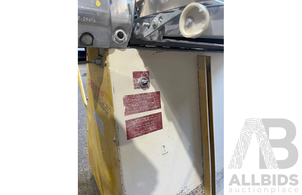 Seewer Rondo Automatic Freestanding Dough Pastry Sheeter