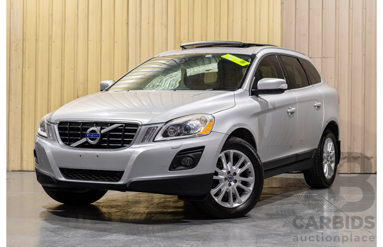 4/2010 Volvo XC60 D5 (AWD) Teknik 2.4 DZ MY10 4d Wagon Silver Turbo Diesel 2.4L