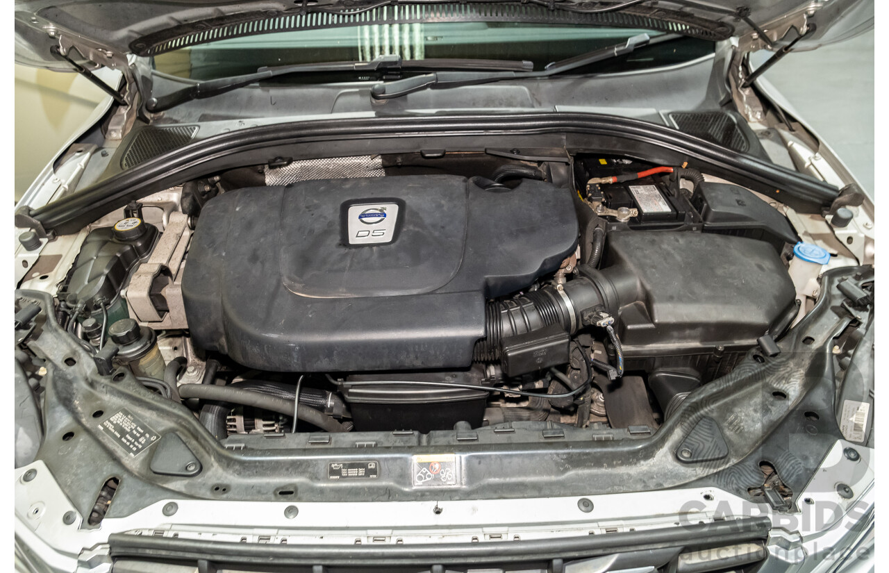 4/2010 Volvo XC60 D5 (AWD) Teknik 2.4 DZ MY10 4d Wagon Silver Turbo Diesel 2.4L