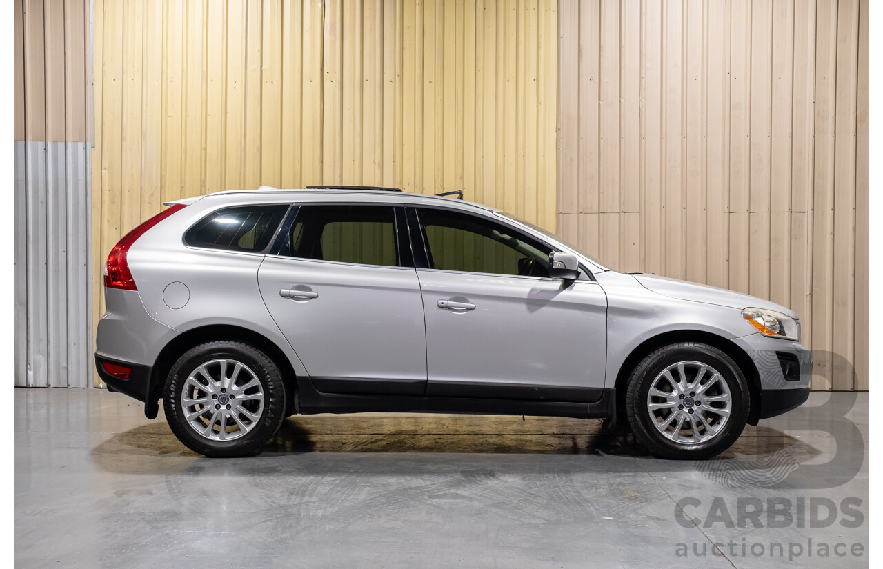 4/2010 Volvo XC60 D5 (AWD) Teknik 2.4 DZ MY10 4d Wagon Silver Turbo Diesel 2.4L
