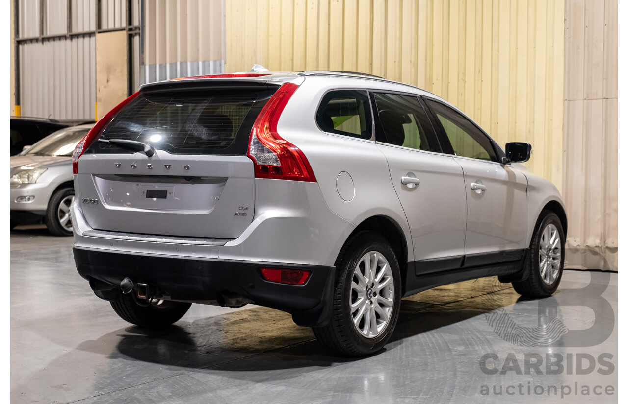 4/2010 Volvo XC60 D5 (AWD) Teknik 2.4 DZ MY10 4d Wagon Silver Turbo Diesel 2.4L