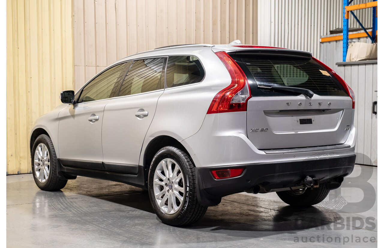 4/2010 Volvo XC60 D5 (AWD) Teknik 2.4 DZ MY10 4d Wagon Silver Turbo Diesel 2.4L