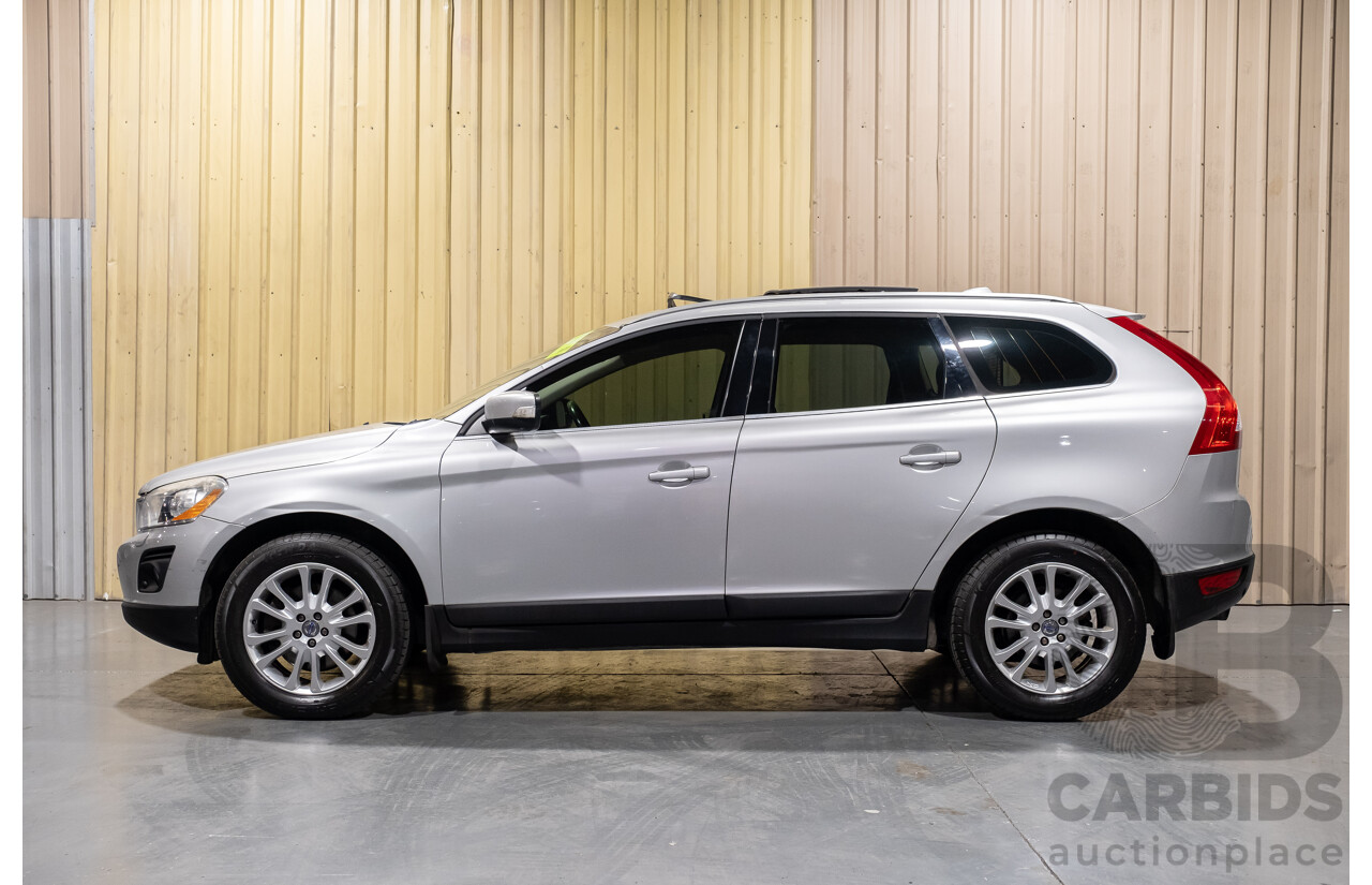 4/2010 Volvo XC60 D5 (AWD) Teknik 2.4 DZ MY10 4d Wagon Silver Turbo Diesel 2.4L