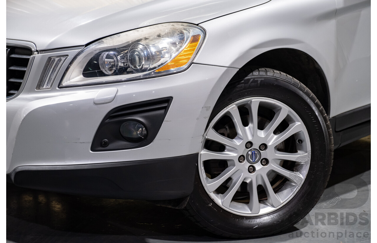 4/2010 Volvo XC60 D5 (AWD) Teknik 2.4 DZ MY10 4d Wagon Silver Turbo Diesel 2.4L