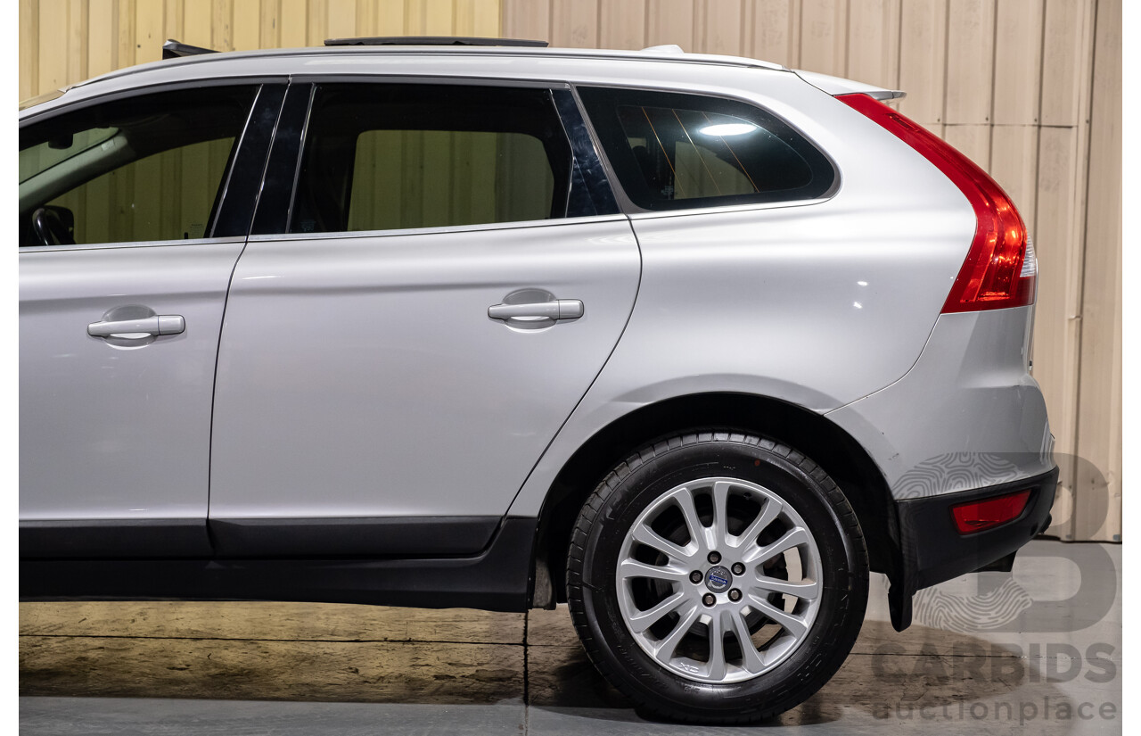 4/2010 Volvo XC60 D5 (AWD) Teknik 2.4 DZ MY10 4d Wagon Silver Turbo Diesel 2.4L