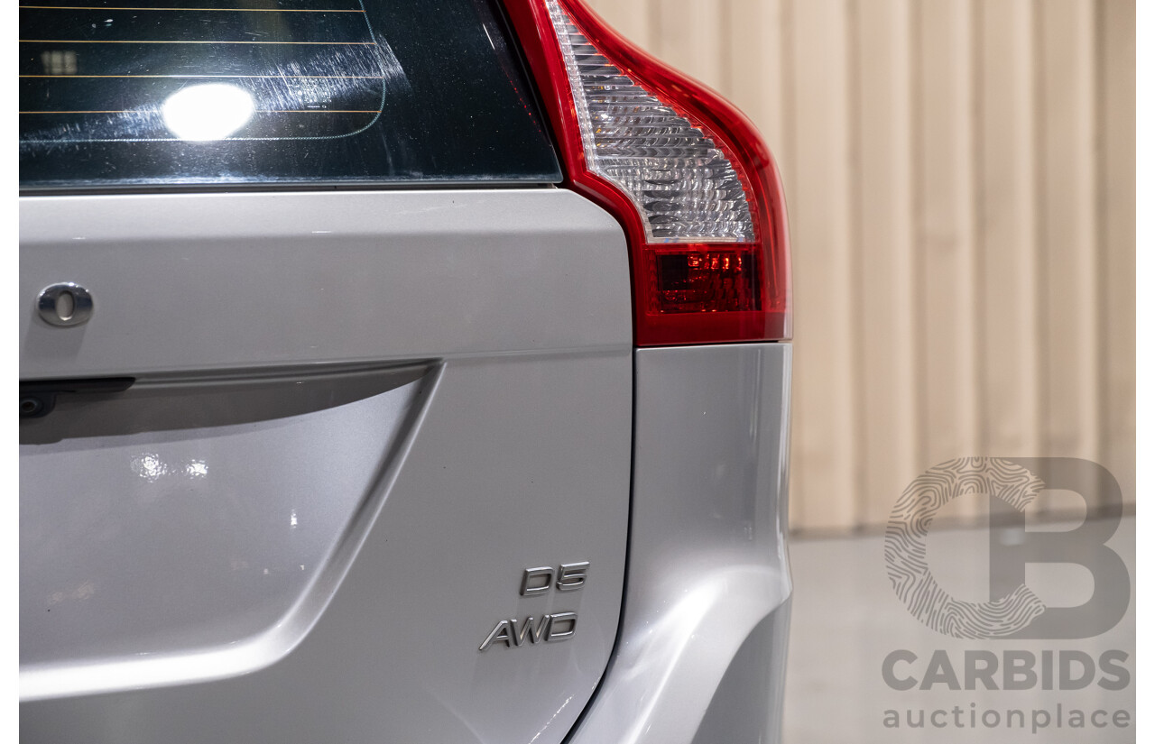 4/2010 Volvo XC60 D5 (AWD) Teknik 2.4 DZ MY10 4d Wagon Silver Turbo Diesel 2.4L