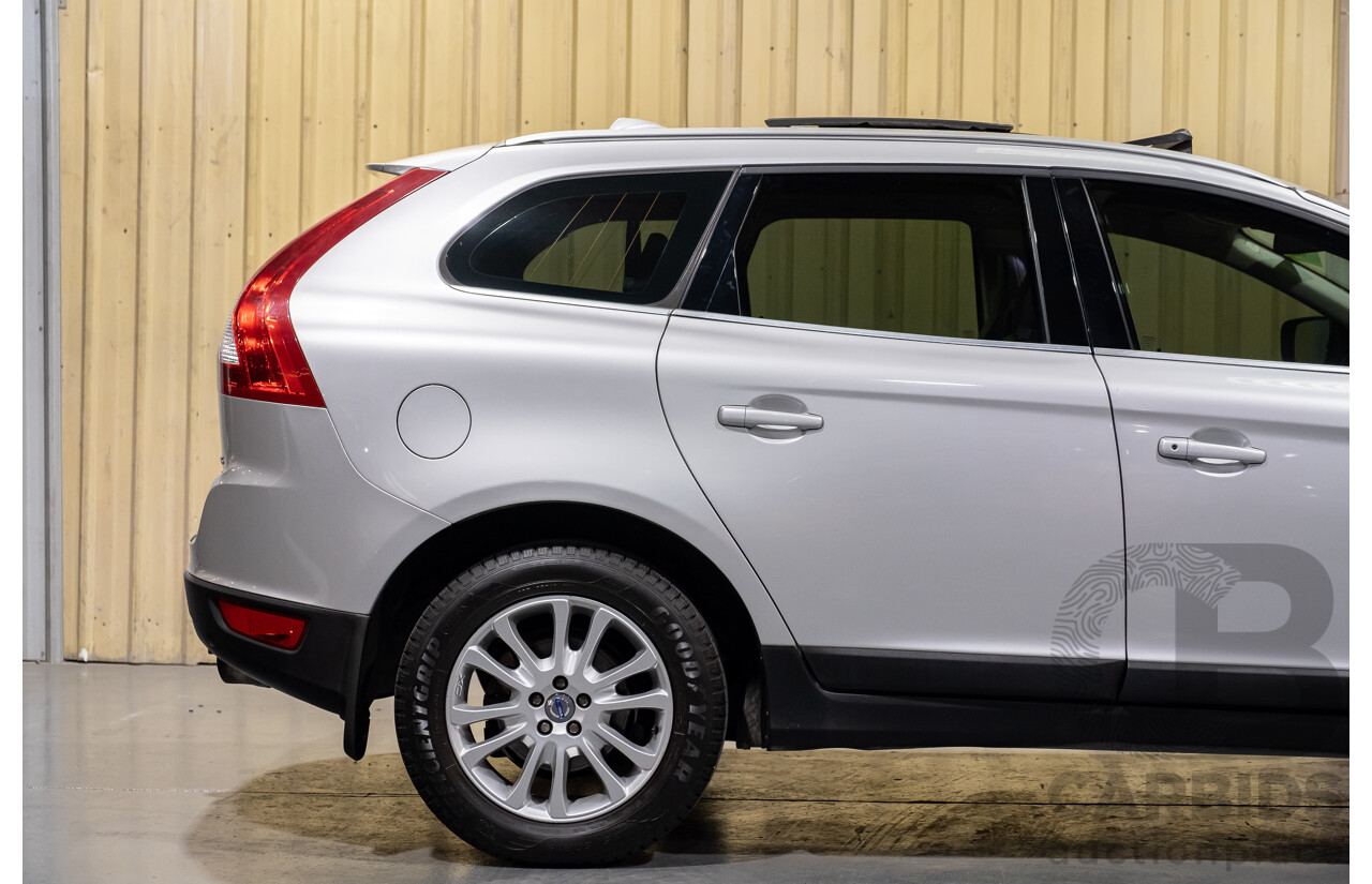 4/2010 Volvo XC60 D5 (AWD) Teknik 2.4 DZ MY10 4d Wagon Silver Turbo Diesel 2.4L