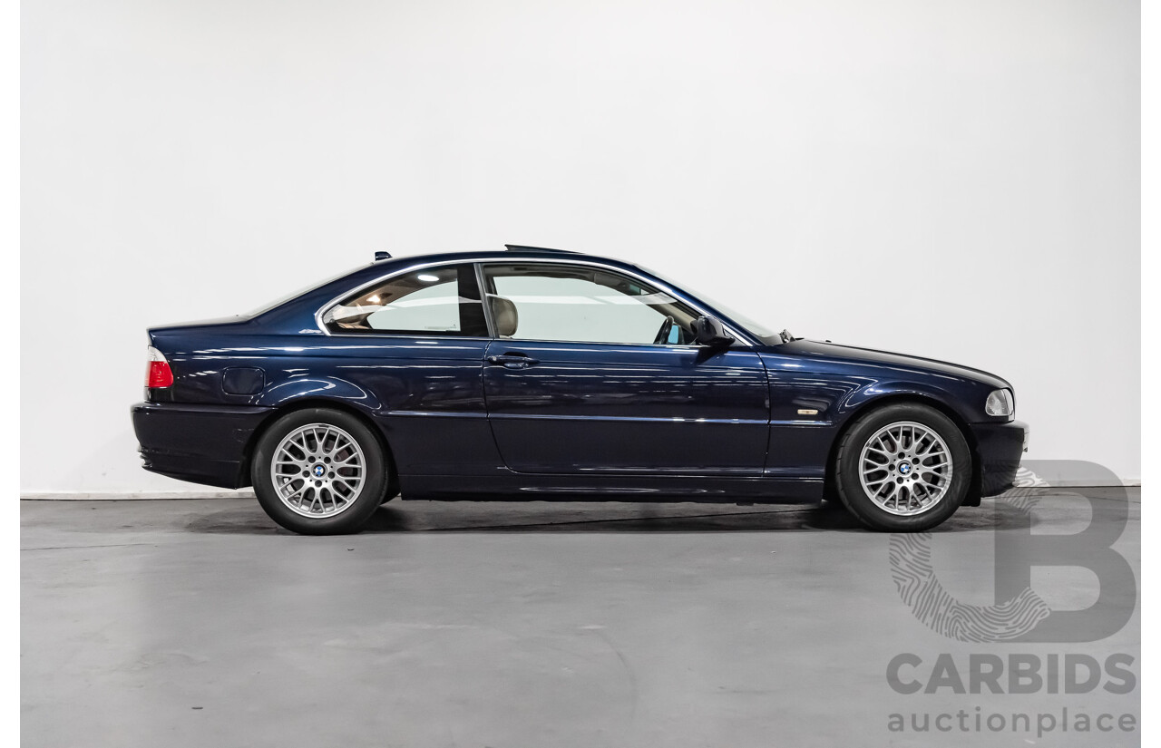 2/2002 Bmw 3 25Ci E46 2d Coupe Blue 2.5L
