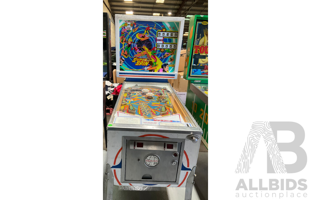 SUPER SPIN (D. Gottlieb & Co) Pinball Machine
