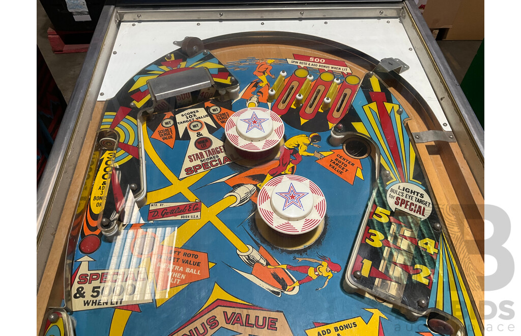 SUPER SPIN (D. Gottlieb & Co) Pinball Machine