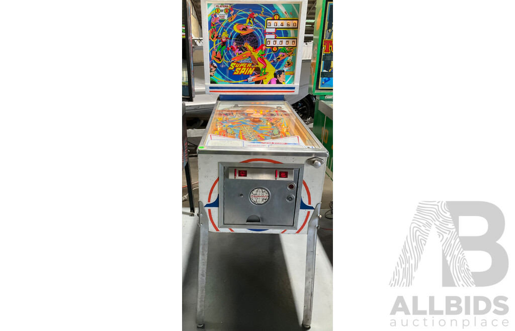 SUPER SPIN (D. Gottlieb & Co) Pinball Machine