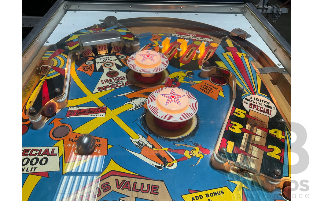 SUPER SPIN (D. Gottlieb & Co) Pinball Machine