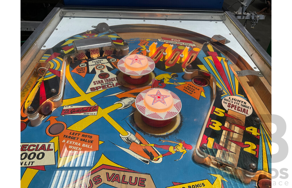 SUPER SPIN (D. Gottlieb & Co) Pinball Machine