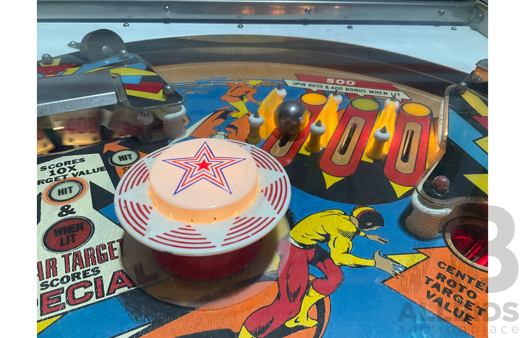 SUPER SPIN (D. Gottlieb & Co) Pinball Machine