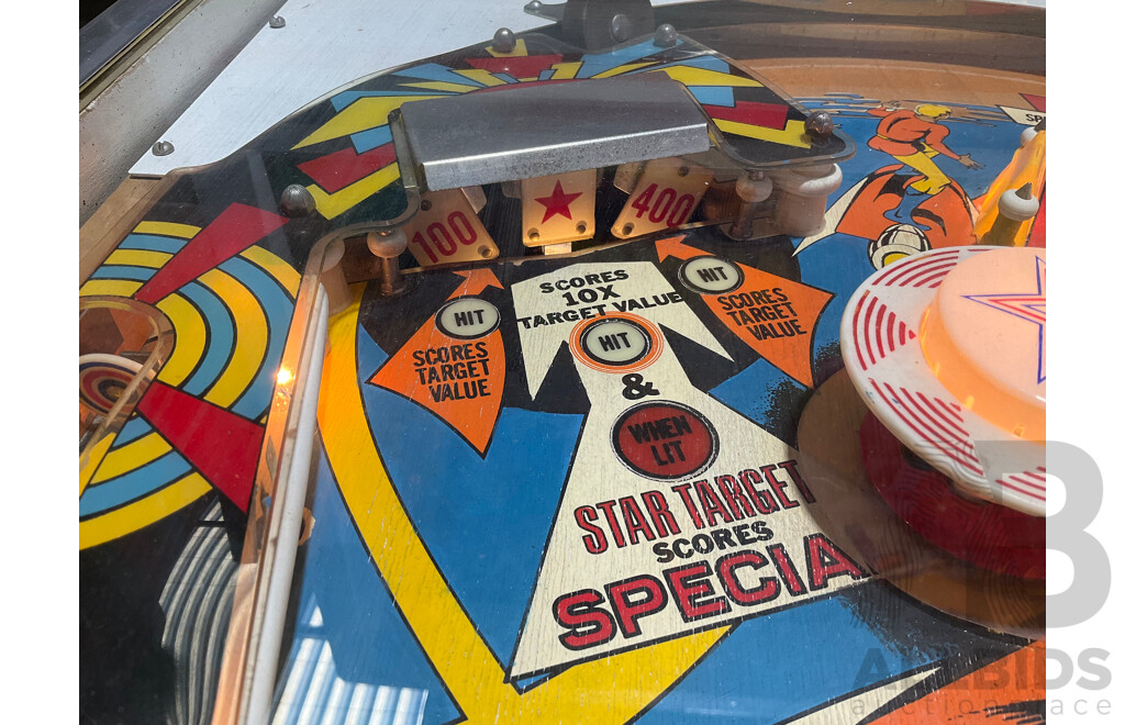 SUPER SPIN (D. Gottlieb & Co) Pinball Machine
