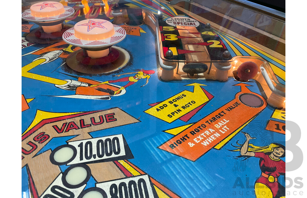 SUPER SPIN (D. Gottlieb & Co) Pinball Machine