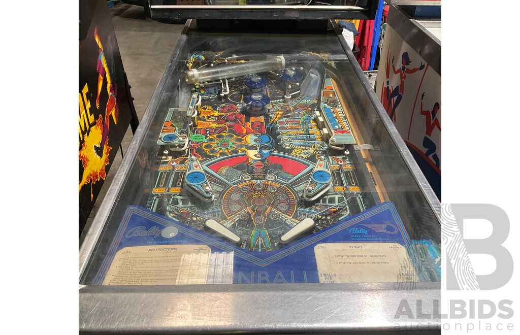 XENON (Bally) Pinball Machine