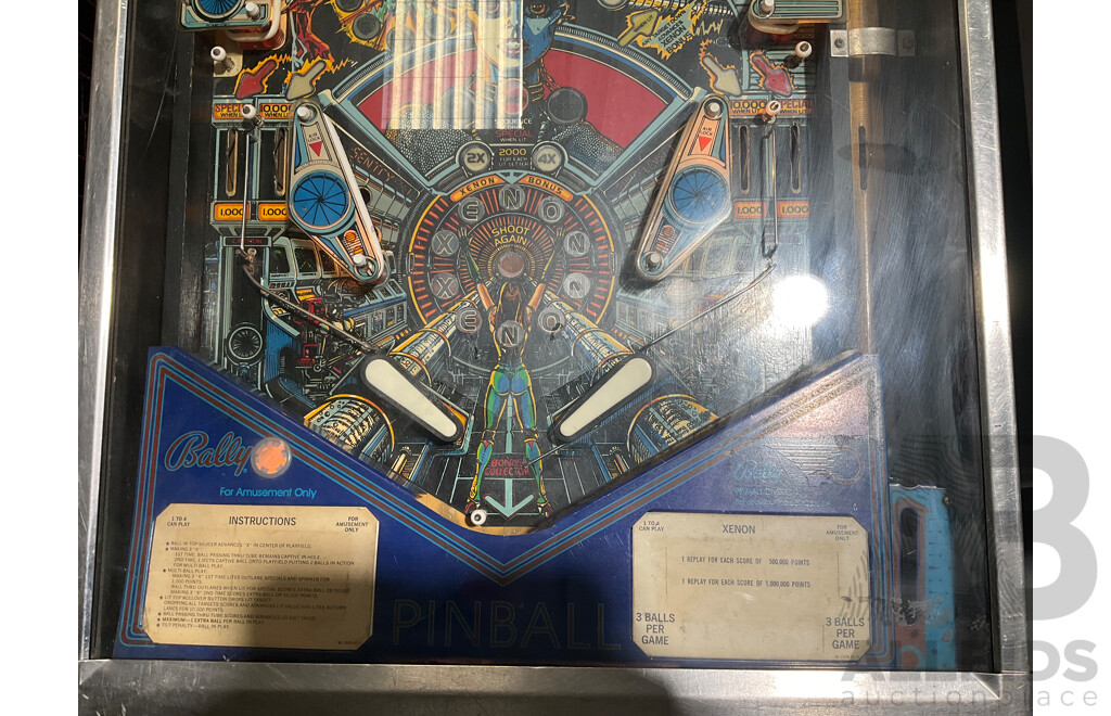 XENON (Bally) Pinball Machine