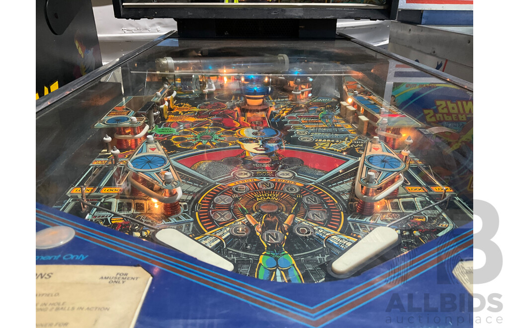 XENON (Bally) Pinball Machine
