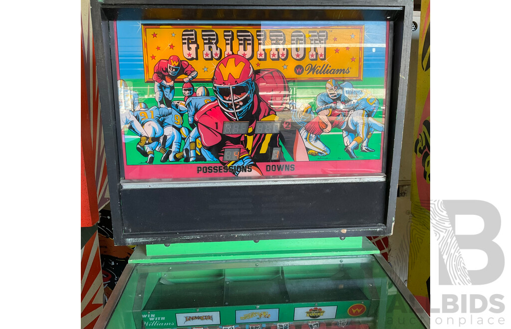 GRIDIRON (Williams) Pinball Machine